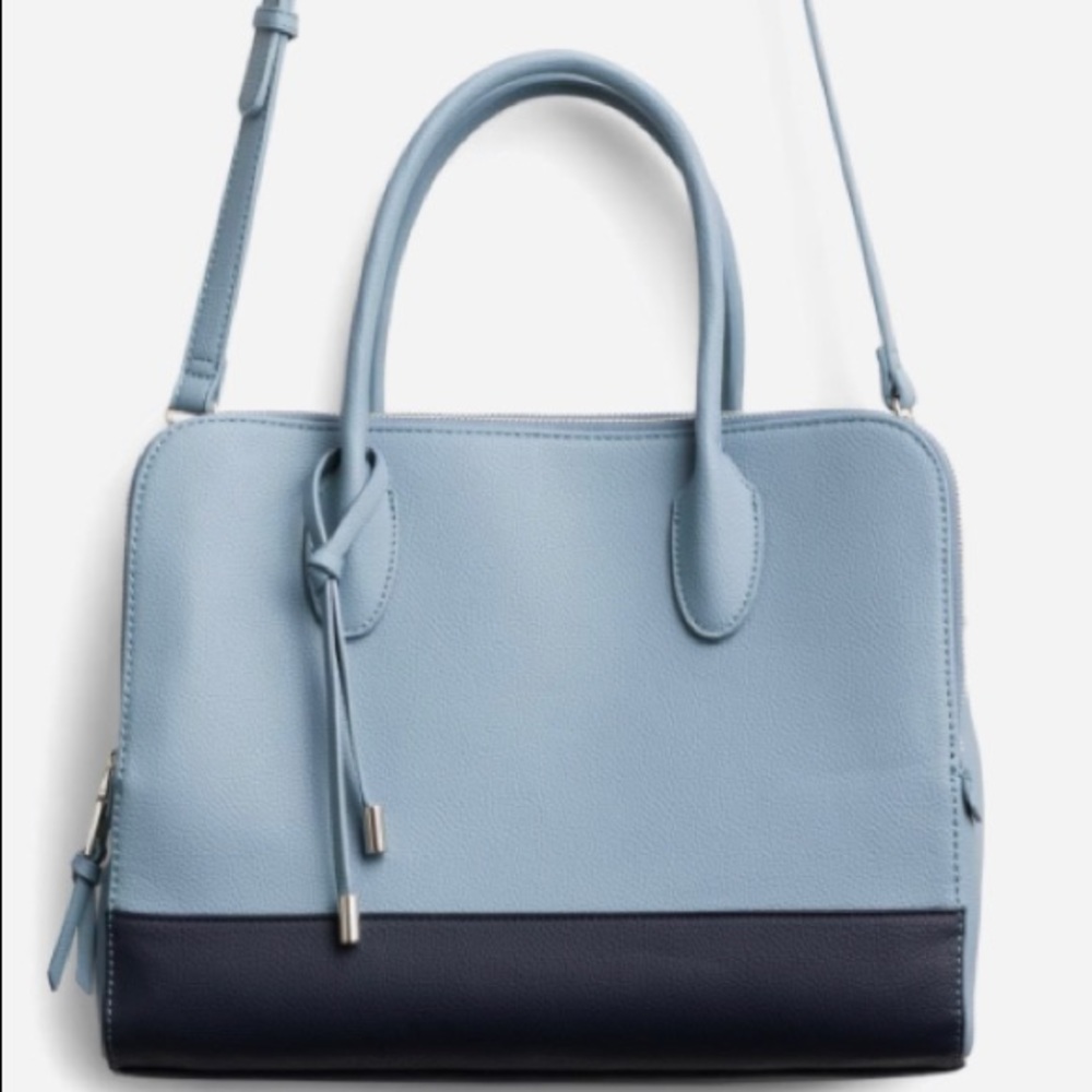 Colorblock Satchel